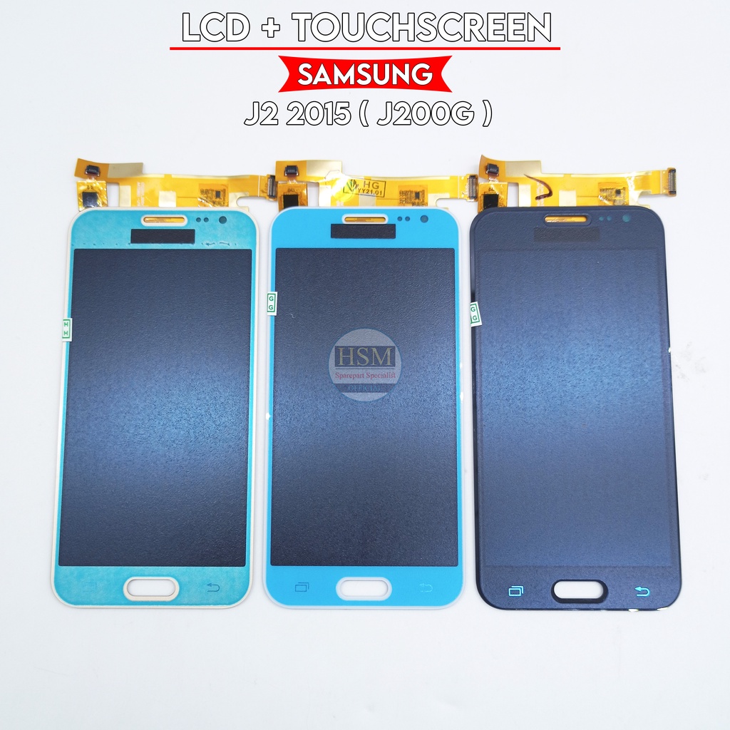 LCD SAMSUNG GALAXY J2 2015/J200/J200G FULLSET + TOUCHSCREEN ORI OEM