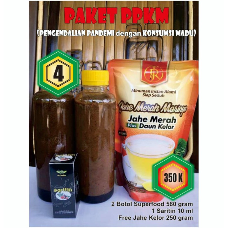 

IMUN BOOSTER HERBAL UNTUK MENAIKKAN IMUNITAS TUBUH SELAMA MASA PANDEMI | PAKET 4