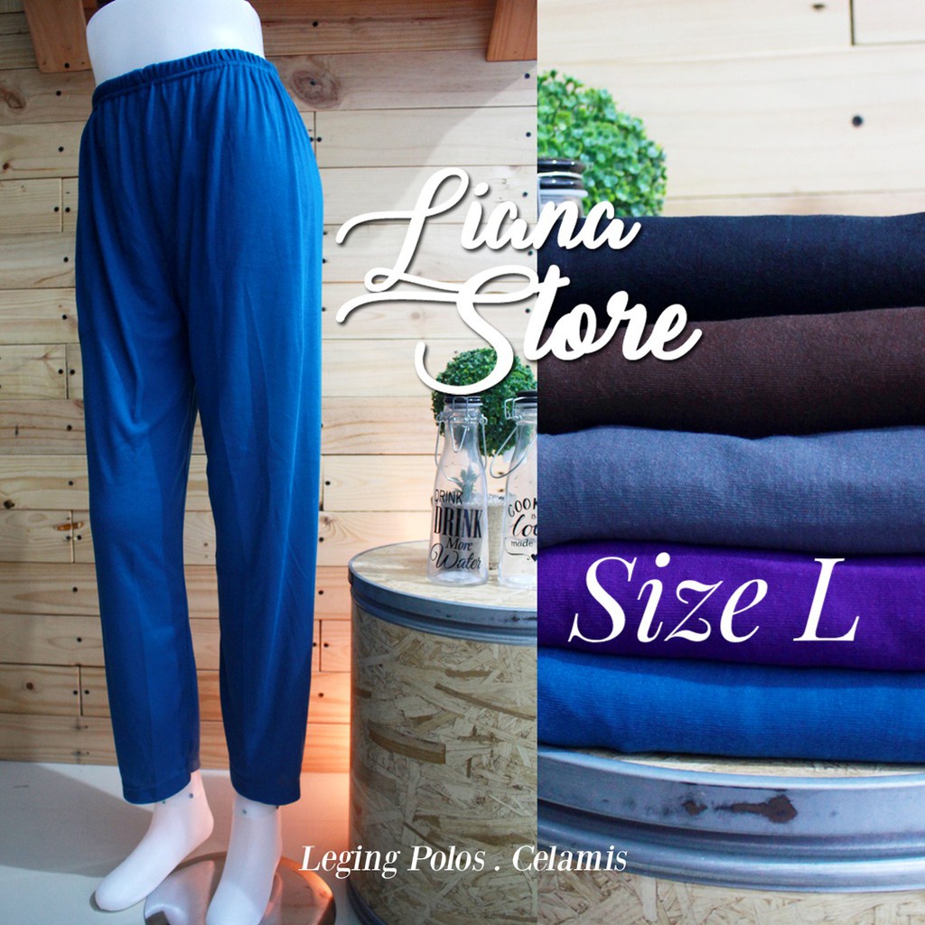 [PAKET USAHA] GROSIR - Inner Pants Pendek Polos Motif / Legging Pendek Jumbo Dewasa Murah