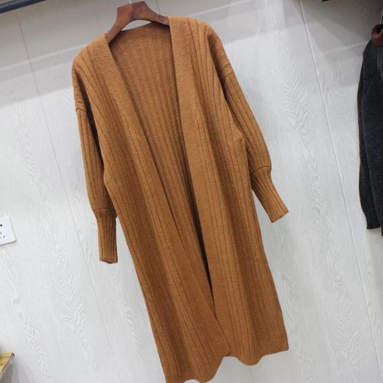 ROUNDHAND BUBLE LONG CARDI BIG OVERSIZE / REVITA CARDI