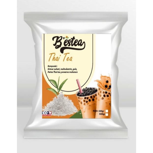 

Bubuk Minumam Thai tea 1kg bubuk minuman Bestea