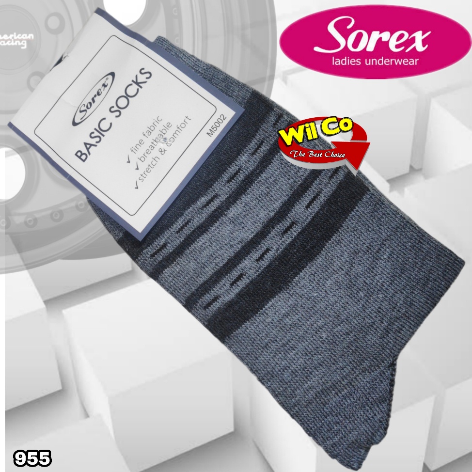 K955 - KAOS KAKI PRIA SOREX M5002 PER 1PCS