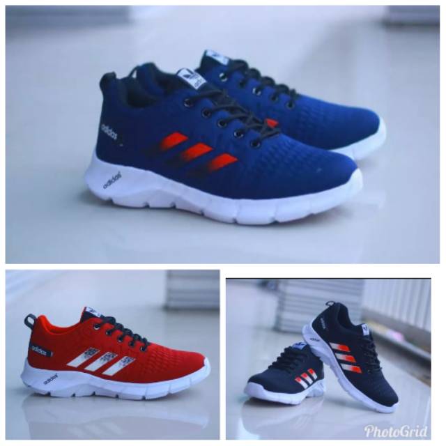 Sepatu adidas sembur/sepatu olahraga cowok/sepatu lari cowok