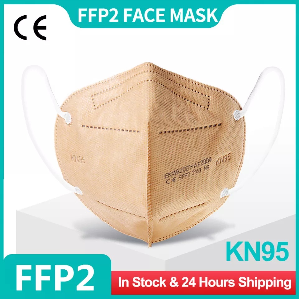 MASKER KN95 10PCS 5PLY DUCKBILL WARNA WARNI HITAM PUTIH COKLAT COKELAT KUNING MERAH ABU BIRU HIJAU O