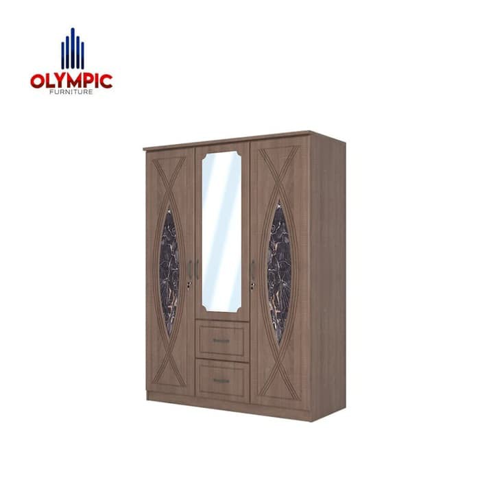 Olympic Lemari 3 Pintu / Lemari Pakaian / WRTM CHESTER BROWN