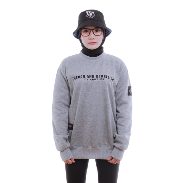 REBEL ID ORIGINAL Sweater Flecee Crewneck