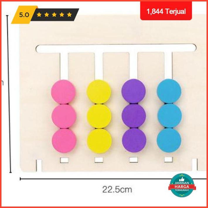 

Tweedytoys - Papan Cocok Warna 4 Bulat Kecil - Karakter Terlaris