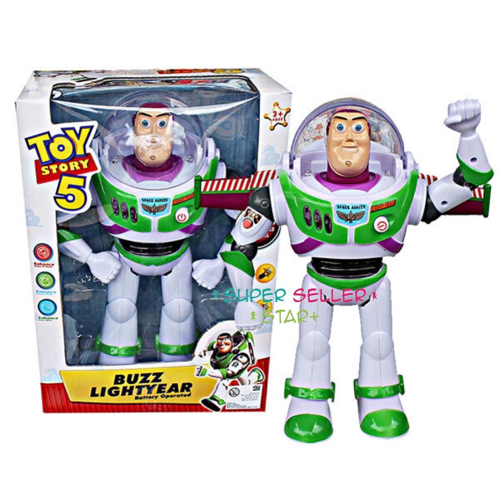 Mainan Anak Robot Buzz Lightyear Toys Story / Mainan Robot Toys Story