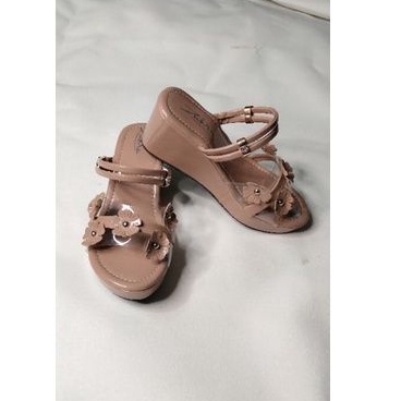 sandal wedges anak perempuan/ sandal pesta anak perempuan ukuran 31-35