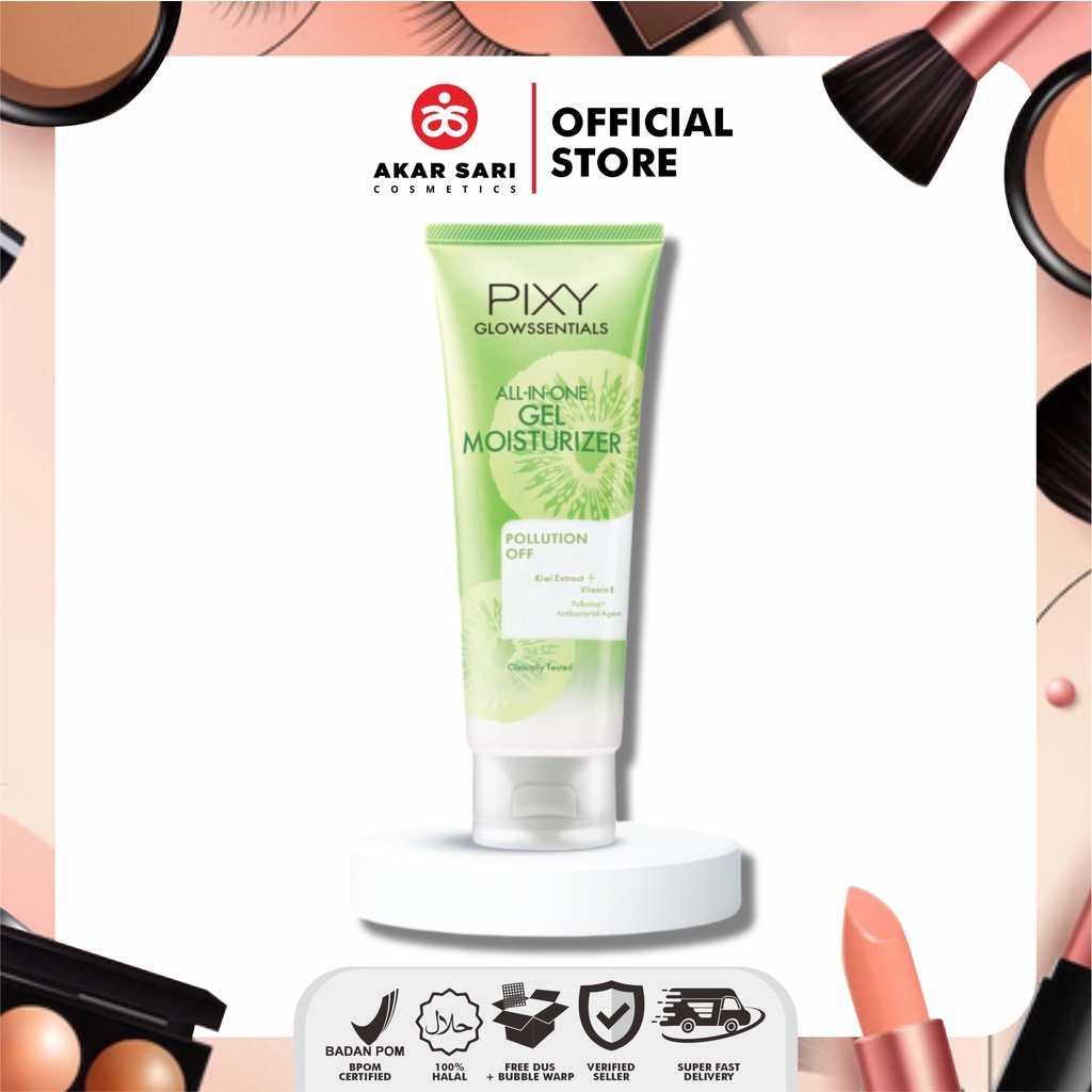 PIXY GLOWSSENTIALS ALL IN ONE GEL MOISTURIZER - Pelembab Wajah 100 gr