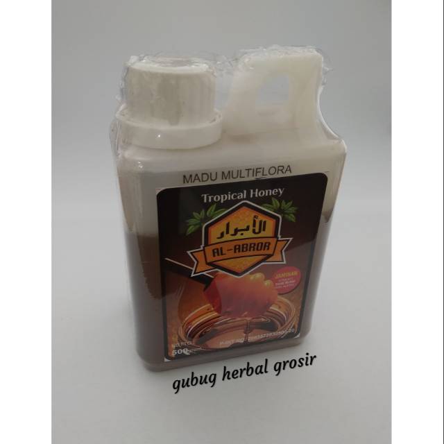 

GARANSI MADU MURNI Al Abror 500 gr di jamin murni