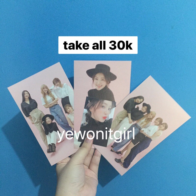 [BOOKED] Season Greeting SG 2020 SG20 Red Velvet Irene + Group