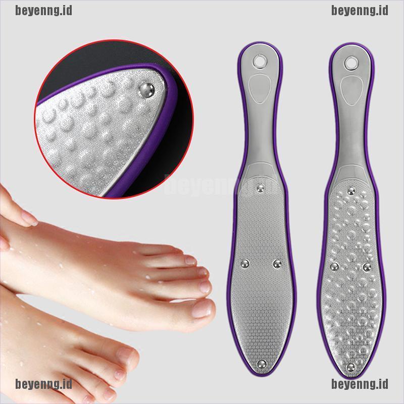 Alat Pengelupasan Kulit Mati Kaki Manual Bahan Stainless Steel Untuk Pedicure