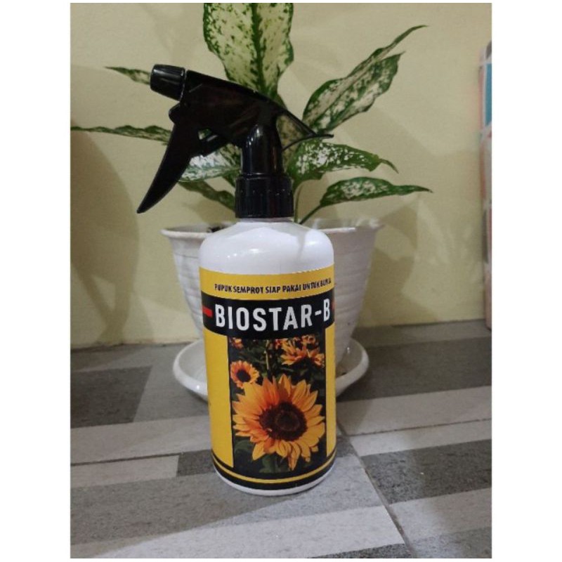 Pupuk BIOSTAR-B 500ML Pupuk Bunga Buah Semprot Siap Pakai Praktis dan Efisien