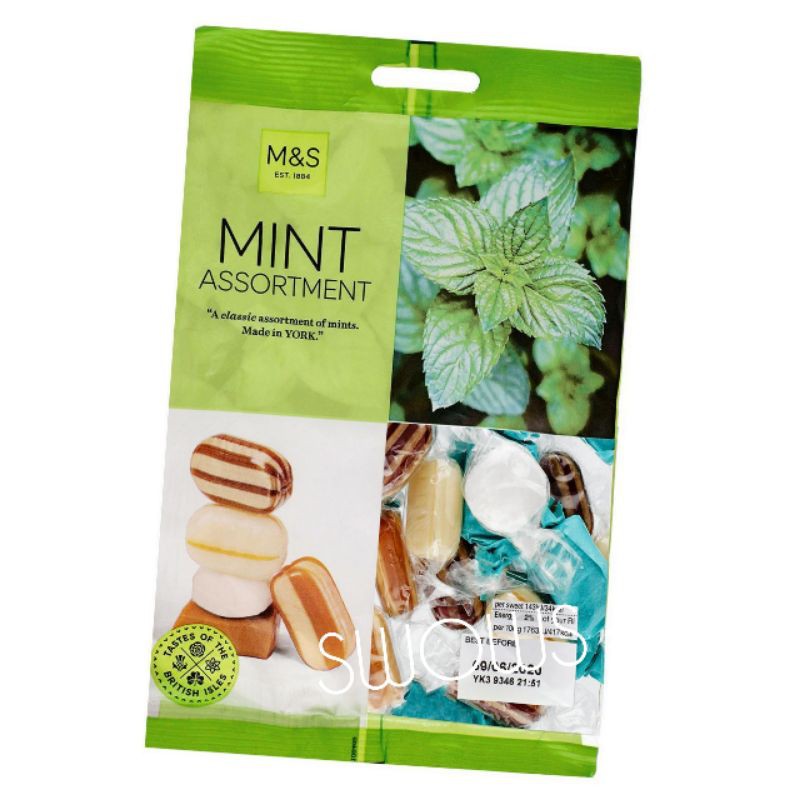 

M&S MARK MARKS & AND SPENCER MINT ASSORTMENT CANDY PERMEN MINT
