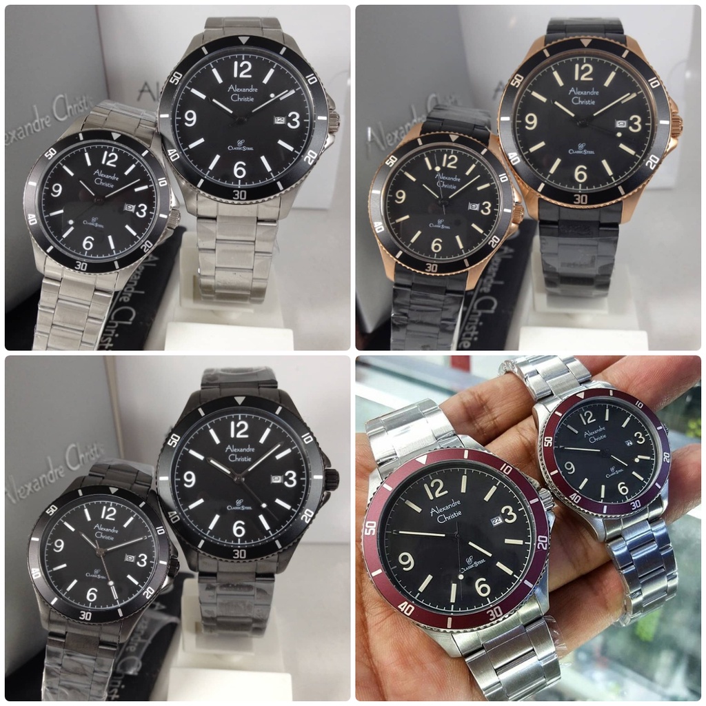JAM TANGAN ALEXANDRE CHRISTIE AC 5011 AC5011 Date Classic Sport ORIGINAL Garansi Resmi 1 Tahun Jam T