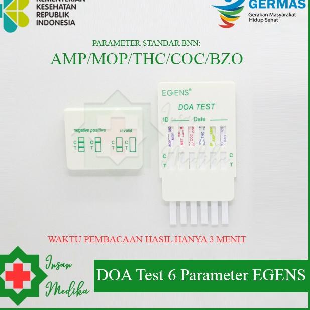 Strip Tes Narkoba 6 Parameter