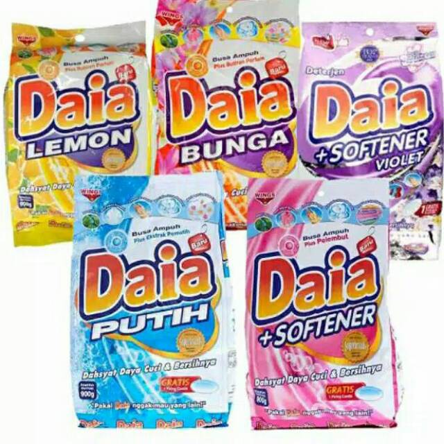 

DAIA DETERGENT BUBUK 1.7KG ALL VARIANT