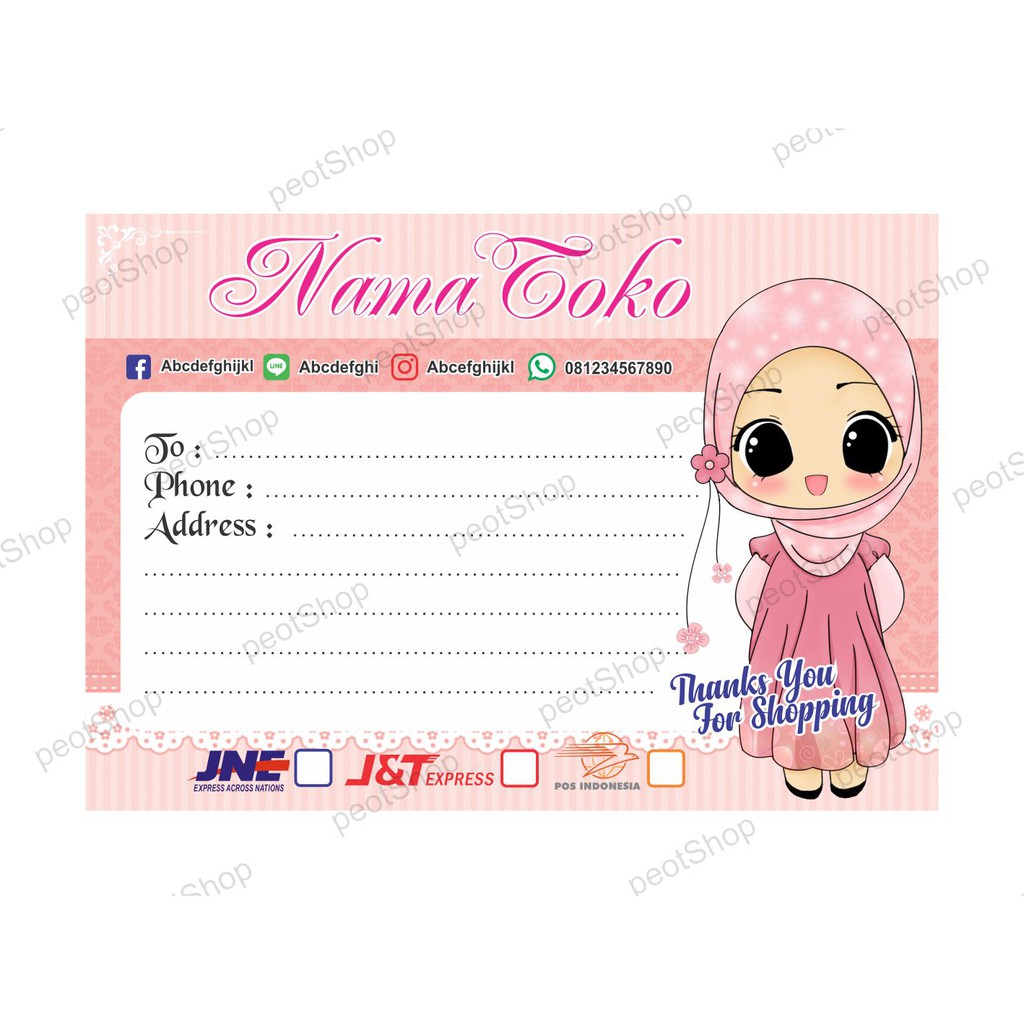 Logo Olshop  Hijab  Kosong Jilbab Gucci