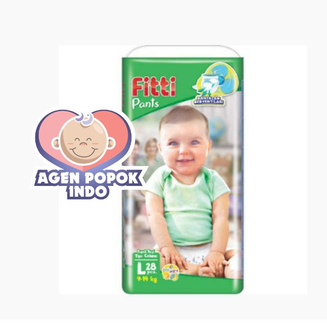 FITTI Day Pants Popok Celana L28 L 28 | FITTI POPOK BAYI CELANA L28 L 28