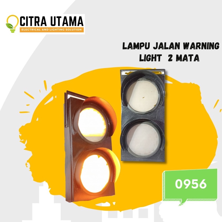 LAMPU JALAN WARNING LIGHT 2 MATA K0956