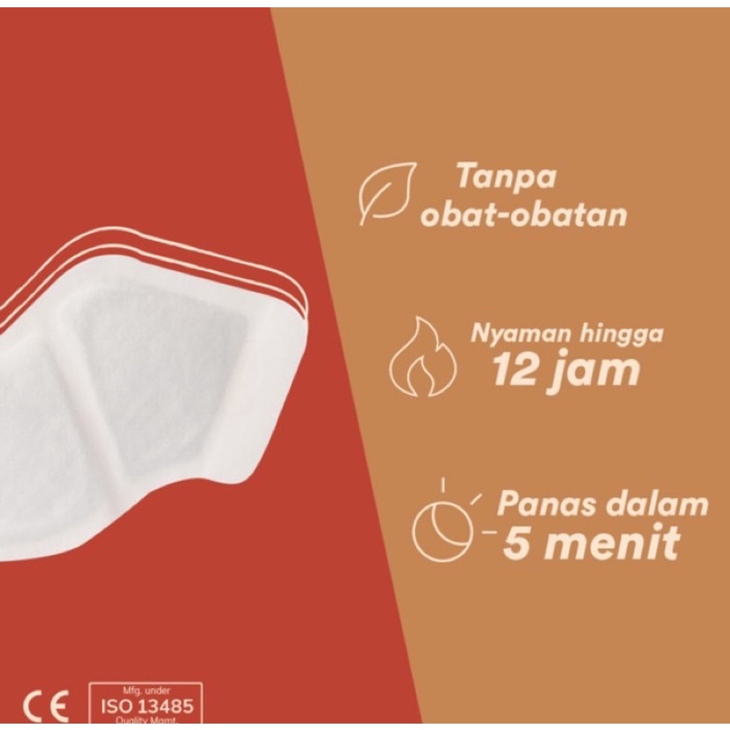 Kneeheat per sachet ( kompres pereda nyeri lutut alami )