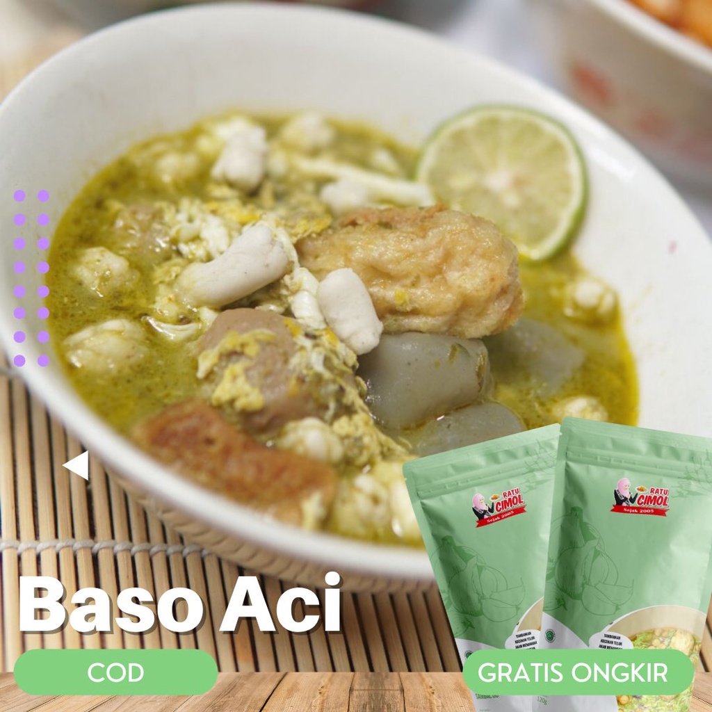 

Baso aci ratu cimol