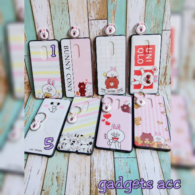 Case Line + Ring for Xiaomi Redmi Note 4x