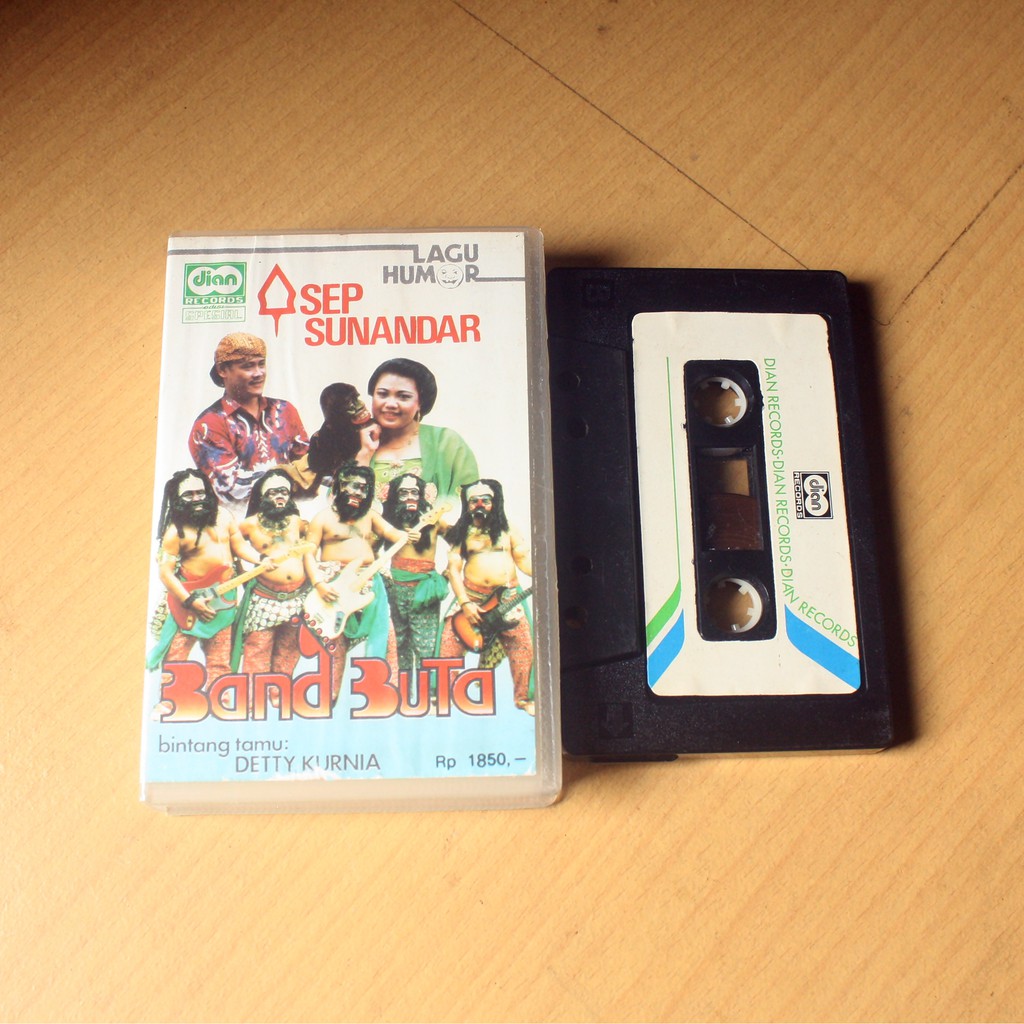 kaset pita asep sunandar - band buta