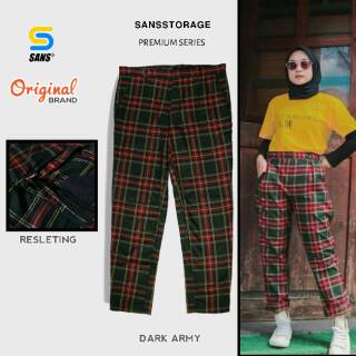  PREMIUM CELANA  TARTAN  TARTAN  PANTS CELANA  KOTAK  