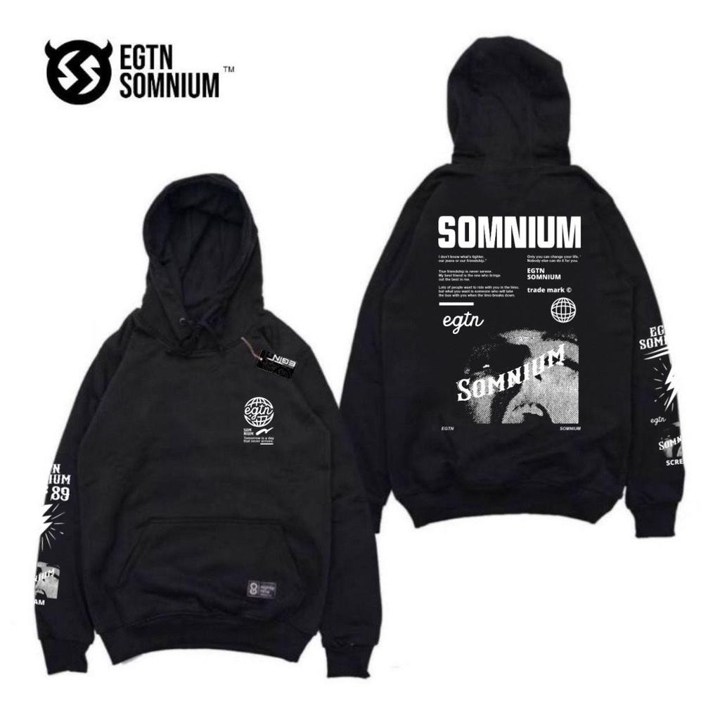 SWEATER HOODIE DISTRO PRIA WANITA BLACK ORIGINAL EIGHTY NINE / SWEATER HOODIE PRIA / HOODIE EGTN TERBARU