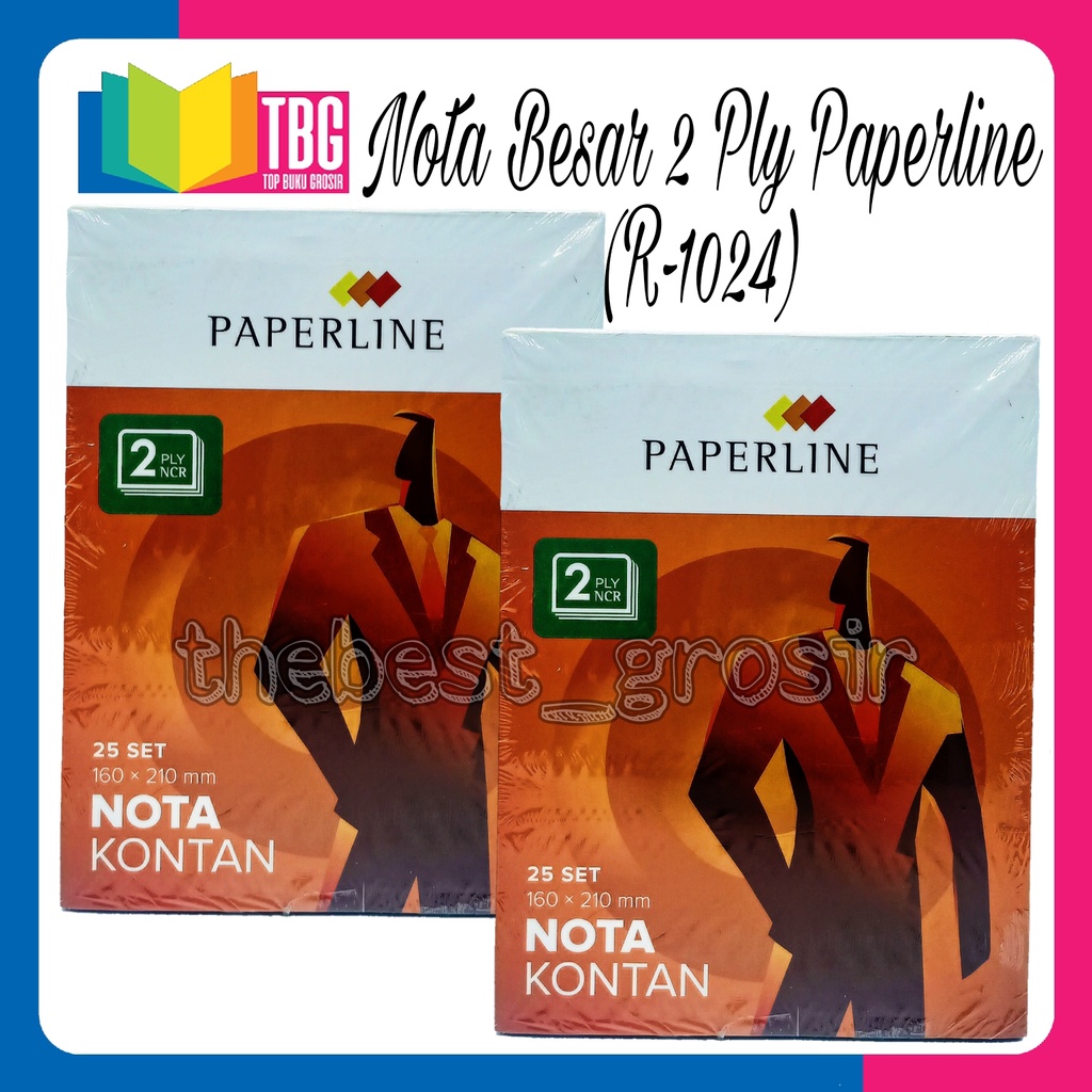

1PCS NOTA BESAR 2 PLY PAPERLINE/ BUKTI BAYAR/NOTA TANDA BUKTI/NOTA KONTAN/BUKU TANDA TERIMA (R-1024)
