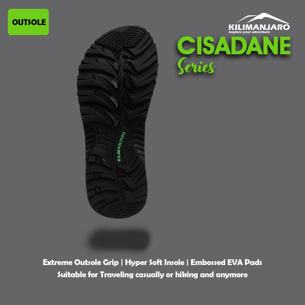 Sandal Jepit Gunung Kilimanjaro Cisadane - Sandal Hiking dan  Sendal Tracking - Sandal Gunung