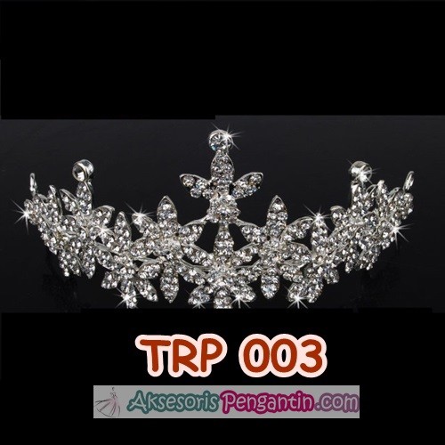 [BISA COD] TIARA WEDDING BRIDESMAID AKSESORIS PENGANTIN WANITA TRP003