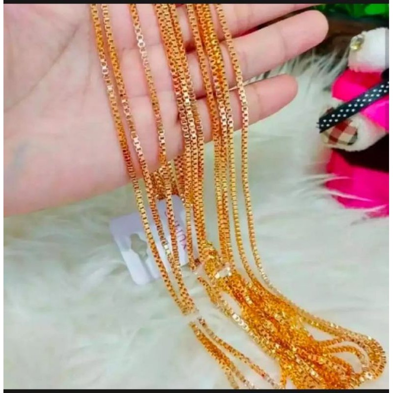 kalung xuping milano panjang gold satuan