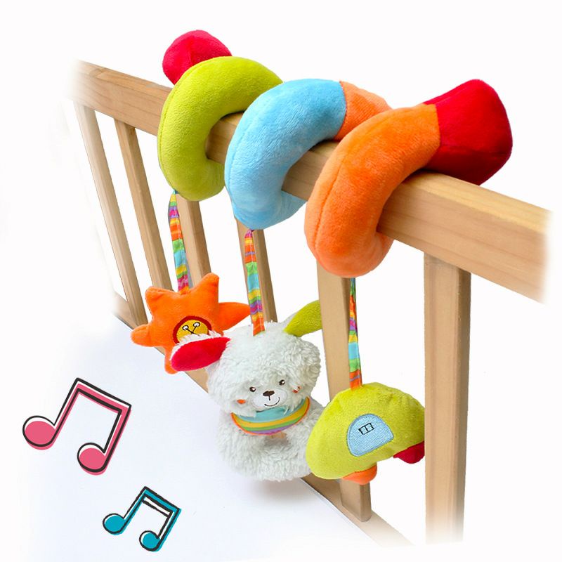 Mainan Gantungan Boneka Bayi / Rattle / Teether / Baby Hanging Toys / Gantungan Stroller