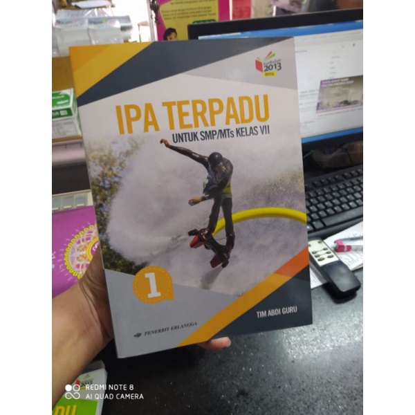 Jual Buku Ipa Terpadu Kelas 7 K13n Penerbit Erlangga Shopee Indonesia