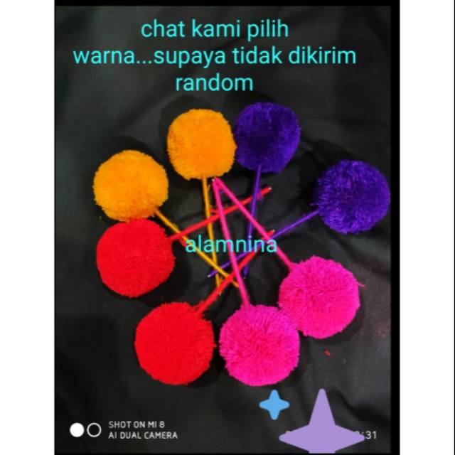 Sungut barongan ganongan kuda lumping