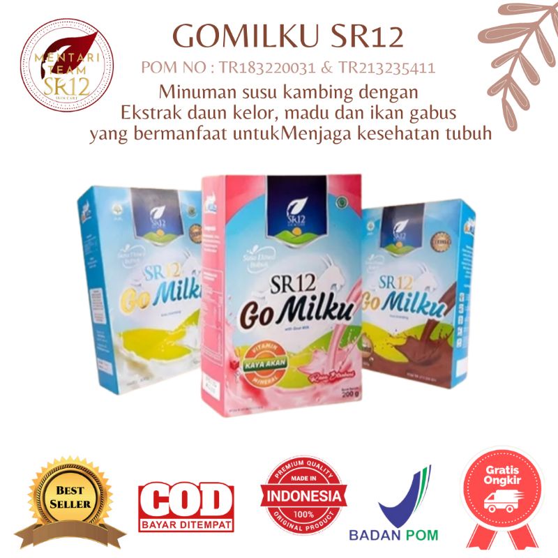 

Gomilku 200gr/ Susu Kambing Etawa / Extra Ikan Gabus & Daun Kelor