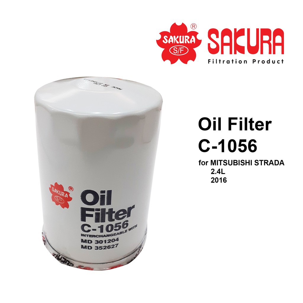 Filter Oli New Pajero Sport 2016 SAKURA C-1056