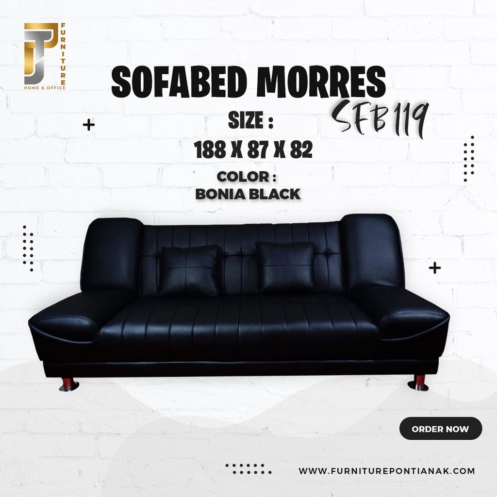Sofa / Sofa Ruang Tamu / Sofa Tamu / Sofa Bed / Sofa Murah / Furniture /  Sofabed Morres SFB 119
