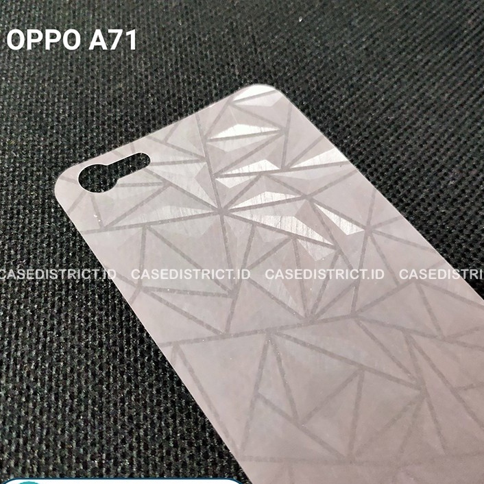 OPPO A1K A37 NEO 9 A39 A57 A71 ANTI GORES SKIN BACK DIAMOND, ANTI GORES BELAKANG ANTI JAMUR