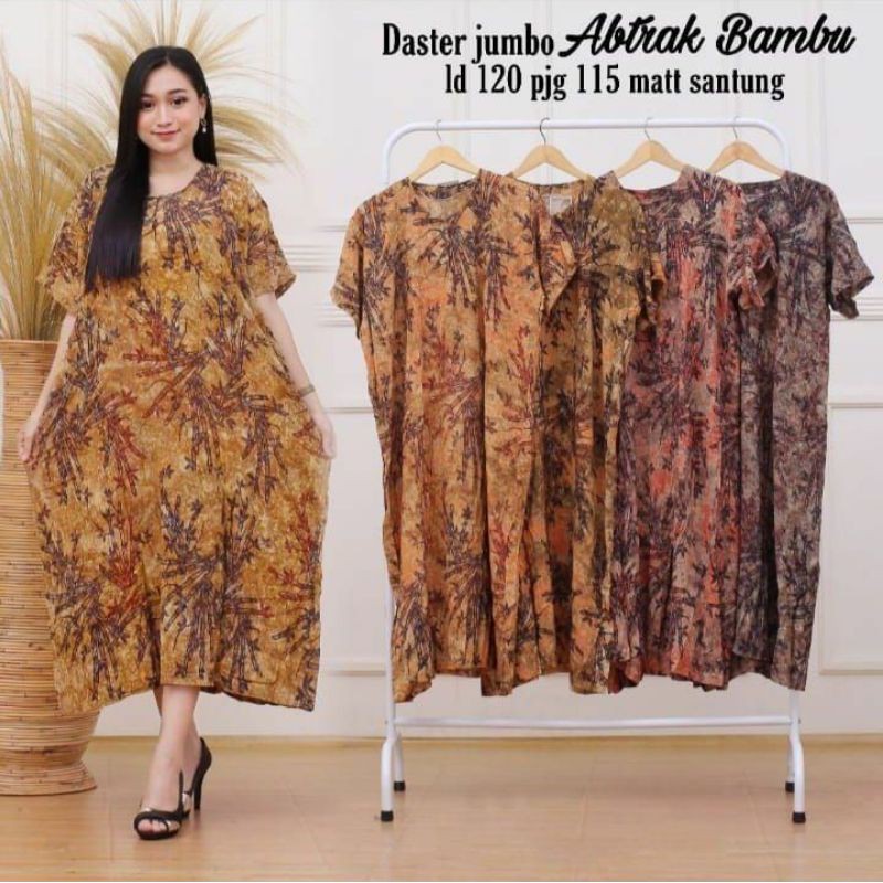 Daster Jumbo Sarwendah Murah Adem busui bumil batik pekalongan grosir