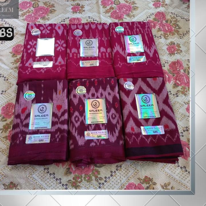 LANGSUNG ATC.. BOTOL SALEEM GBS - JAHITAN TENGAH - TENUN ATBM - SARUNG GOYOR - GOYOR ATBM