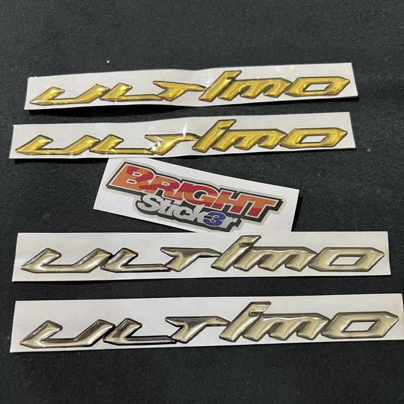 STICKER EMBLEM ULTIMO TIMBUL