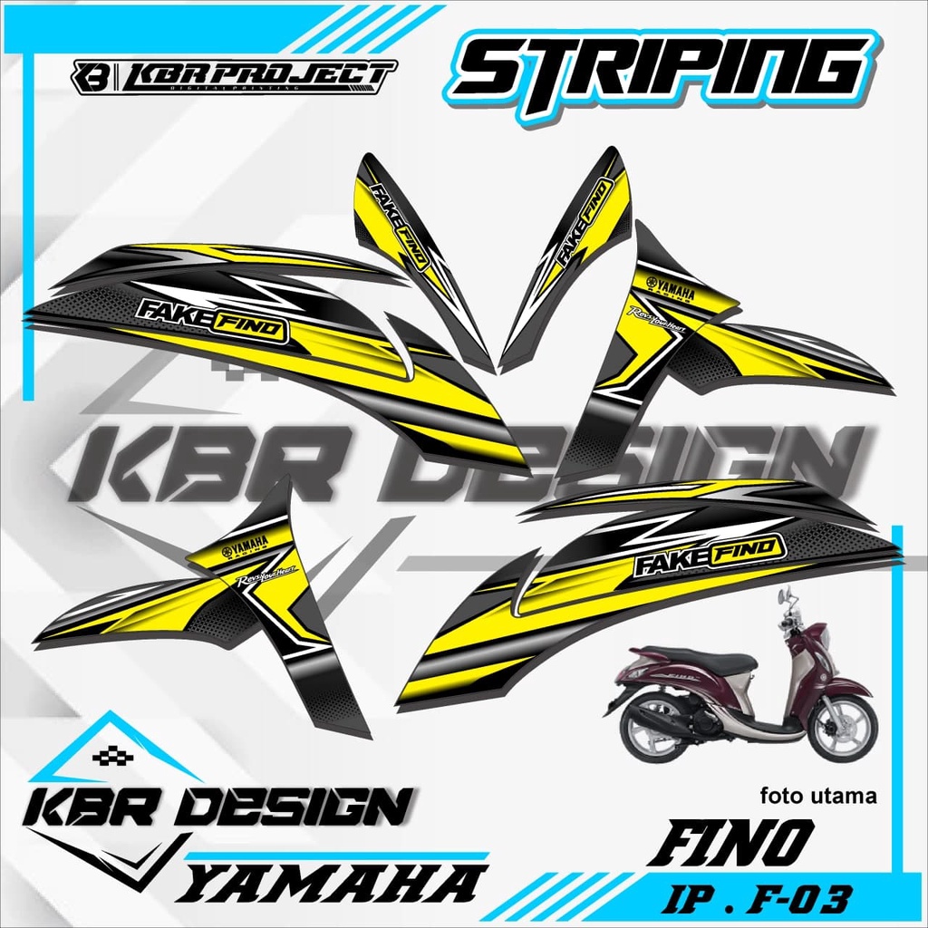 (COD) STICKER STRIPING FINO - STICKER STRIPING MOTOR FINO.03