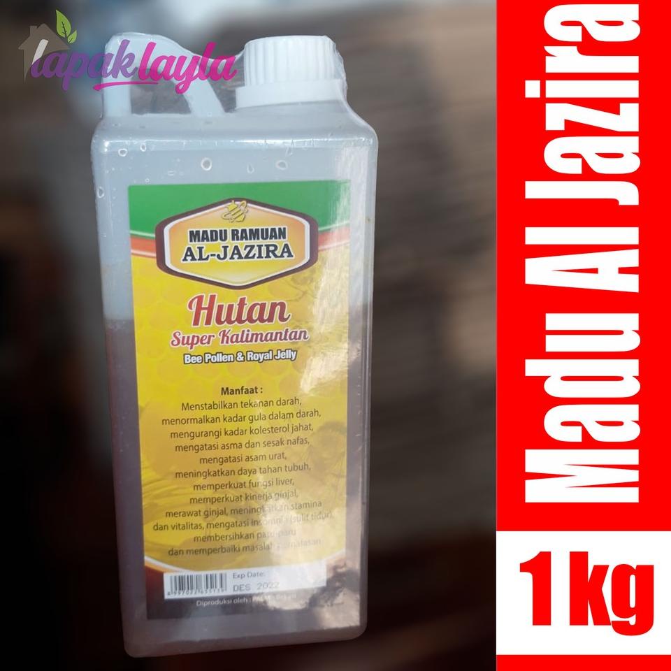 

Cuma Sehari-- Madu Hutan Super Kalimantan Plus Bee Pollen & Royal Jelly 1 Kg Al Jazirah