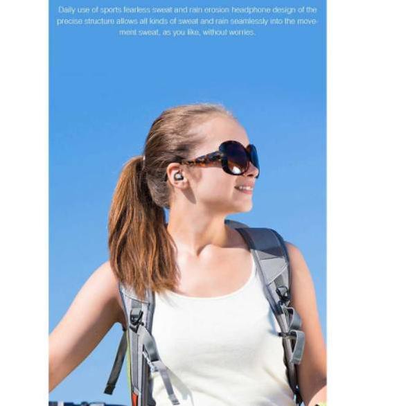 WGV TWS EARPHONE WIRELESS BLUETOOTH 5.0 LED POWERBANK DOCK 2mAh BY ZEBRA - F9-2