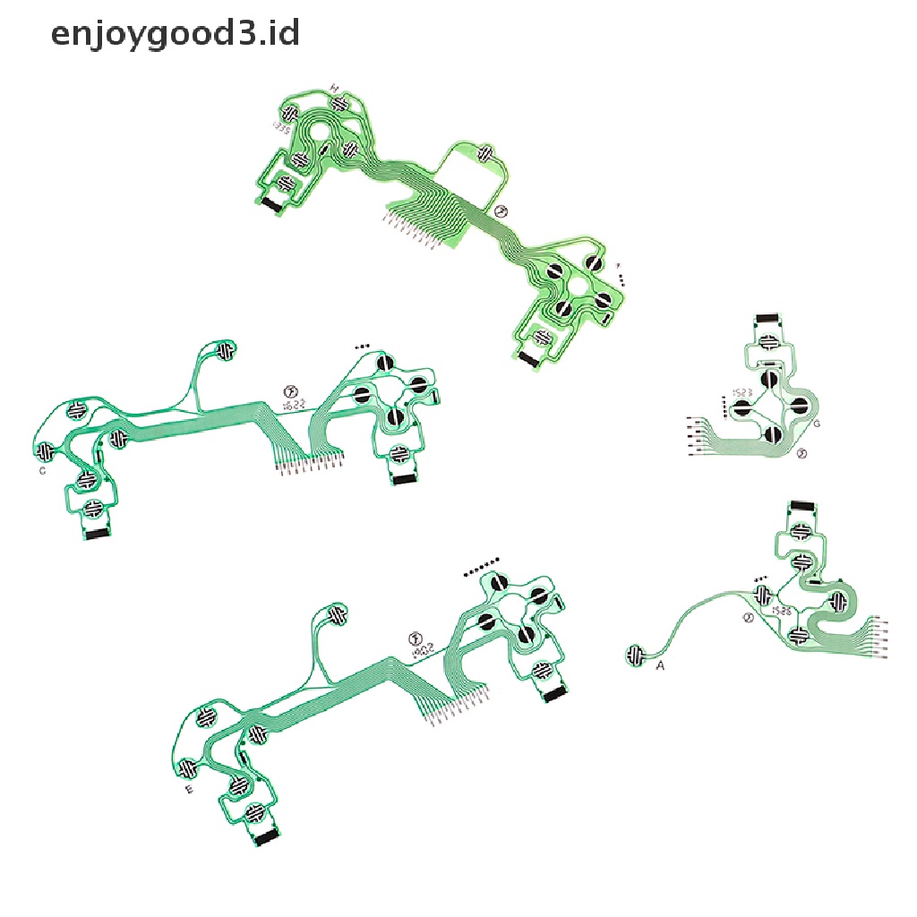 Papan Sirkuit Tombol Pita Pengganti Untuk Ps4 Pro Konduktif Film Kabel Flex