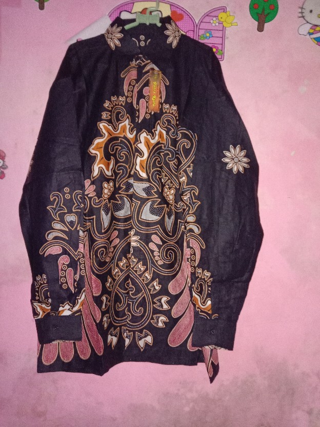 Zola_batik Batik Couple Kebaya Brokat Pinguin New Annabel Dusty